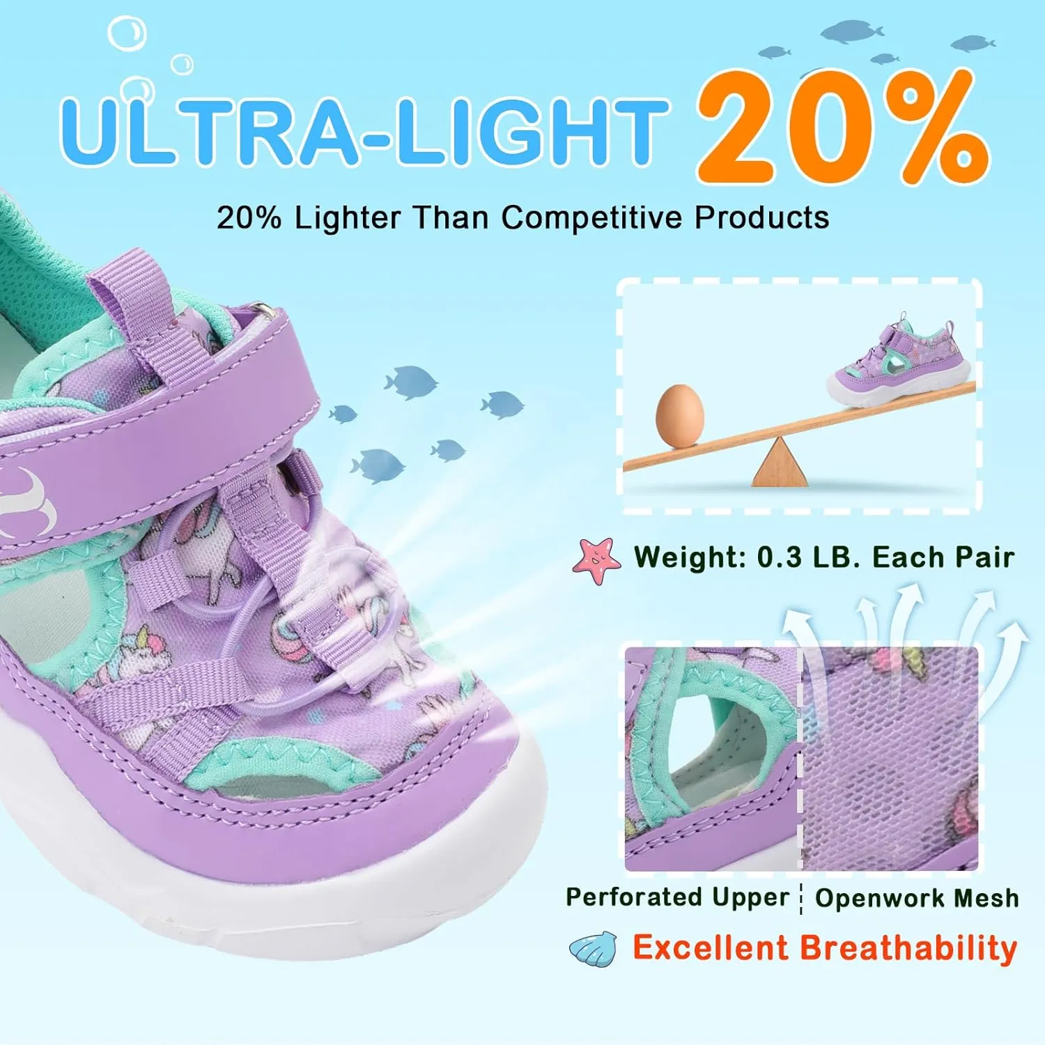 Scurtain Toddler Shoes Boys Girls Kids Sneaker Breathable Walking Shoes for Kids Boys Girls Toddler