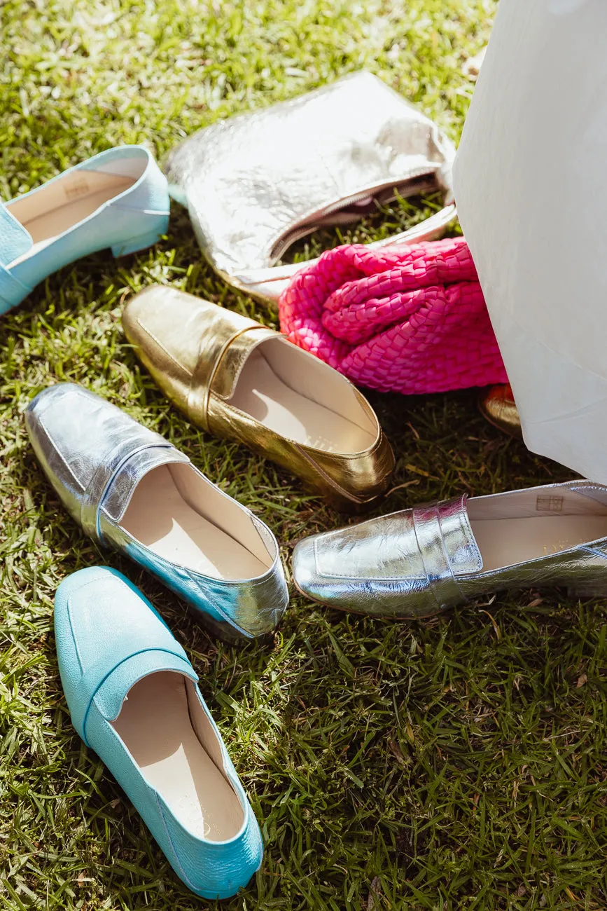 Seconds Monday Loafer - Metallic Silver