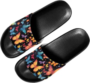 Semioury Van Gogh Summer Slippers Skull Butterfly Moroccan Tiles Travel Soft Comfy Thick Shoes Beach Sandal Bathroom Slipper