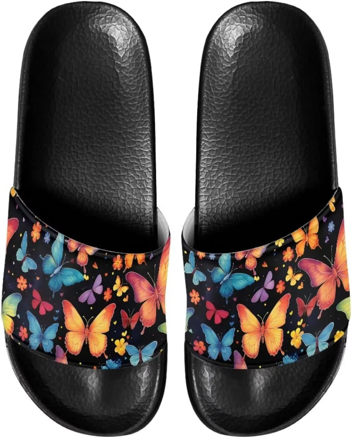 Semioury Van Gogh Summer Slippers Skull Butterfly Moroccan Tiles Travel Soft Comfy Thick Shoes Beach Sandal Bathroom Slipper