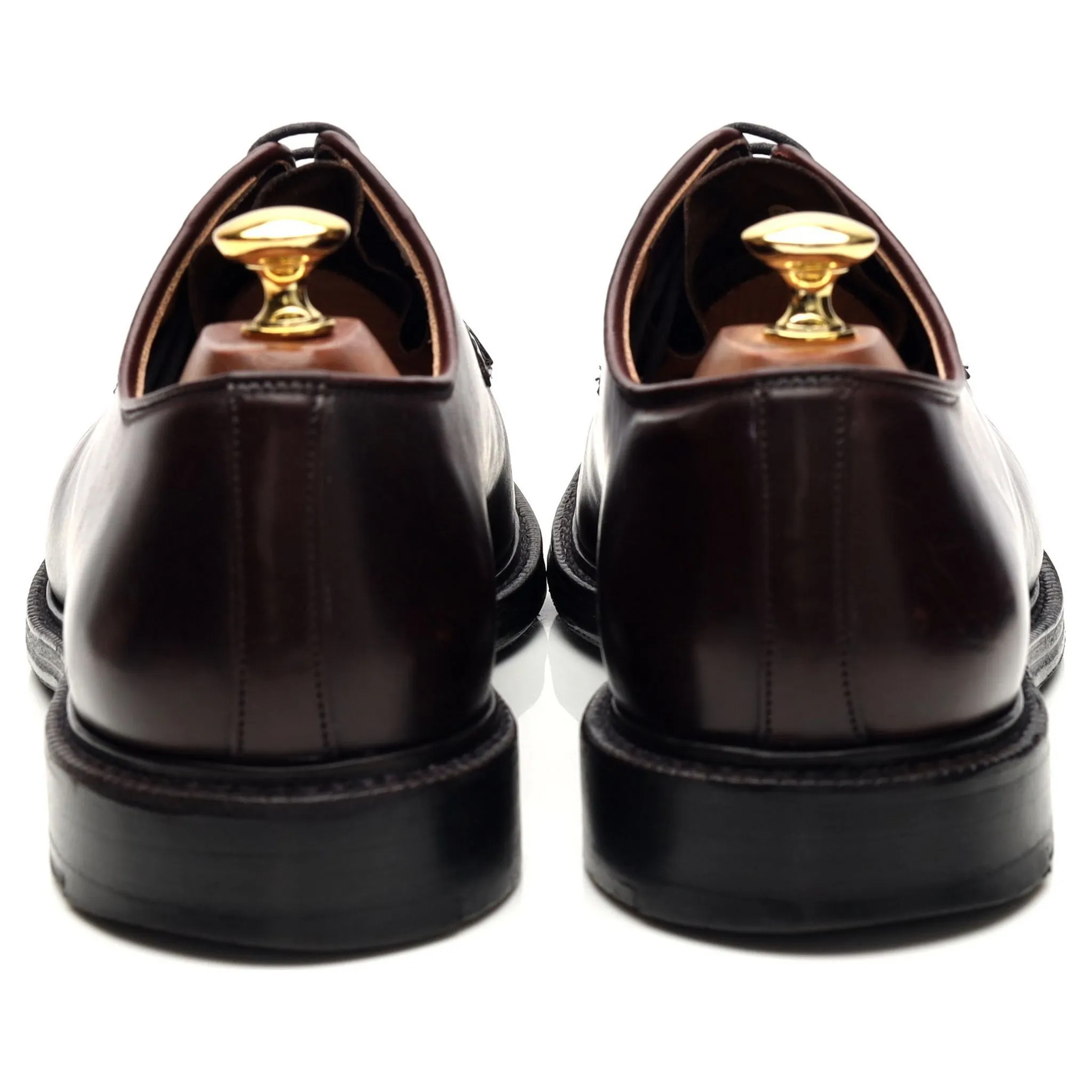 'Shannon' Burgundy Cordovan Leather Derby UK 9 F