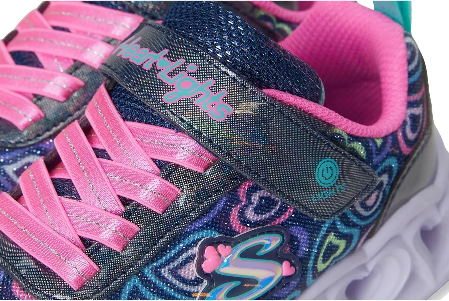 SKECHERS Girl's Heart Lights-Boogie Love Sneaker