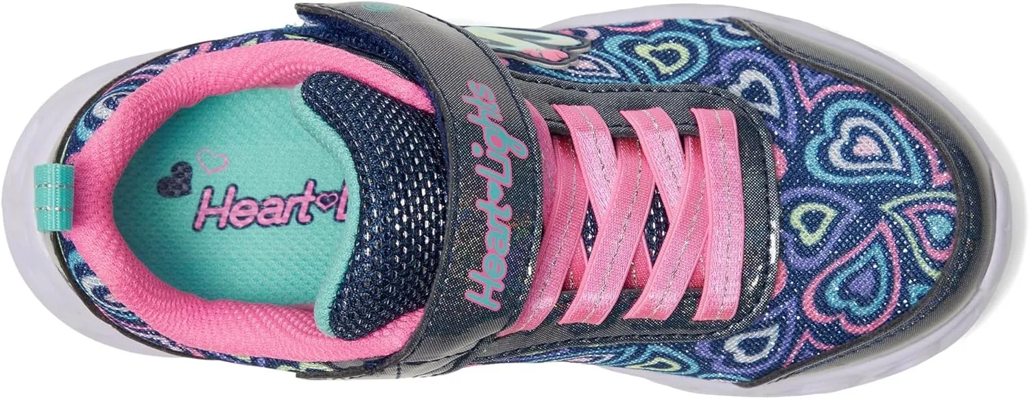 SKECHERS Girl's Heart Lights-Boogie Love Sneaker