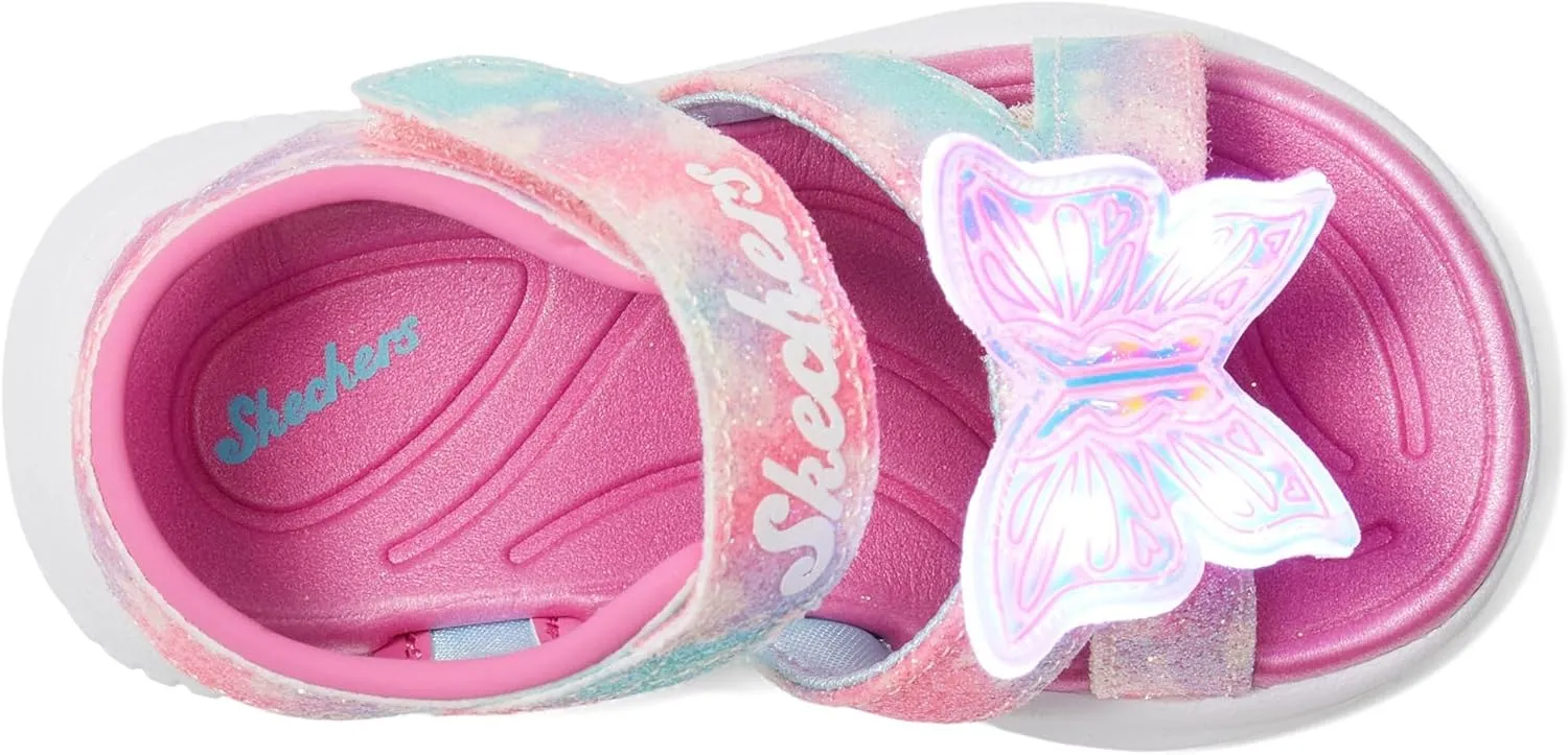 Skechers Girl's Jumpsters Sandal-Butterfly Brites