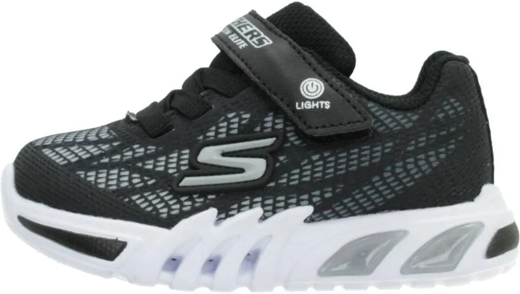 Skechers Unisex-Child Flex-Glow Elite-Vorlo Sneaker