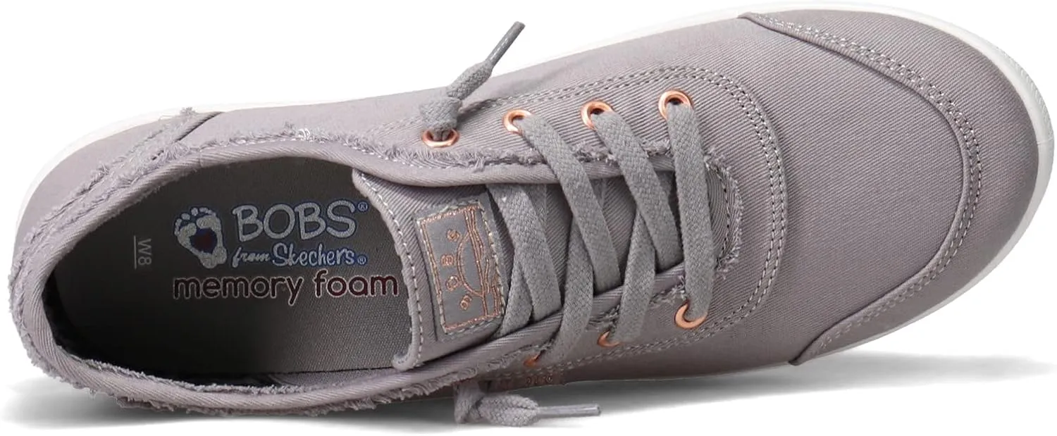 Skechers Women's Bobs B Cute Sneaker – Memory Foam, Flexible Outsole, Lightweight Vegan Shoes