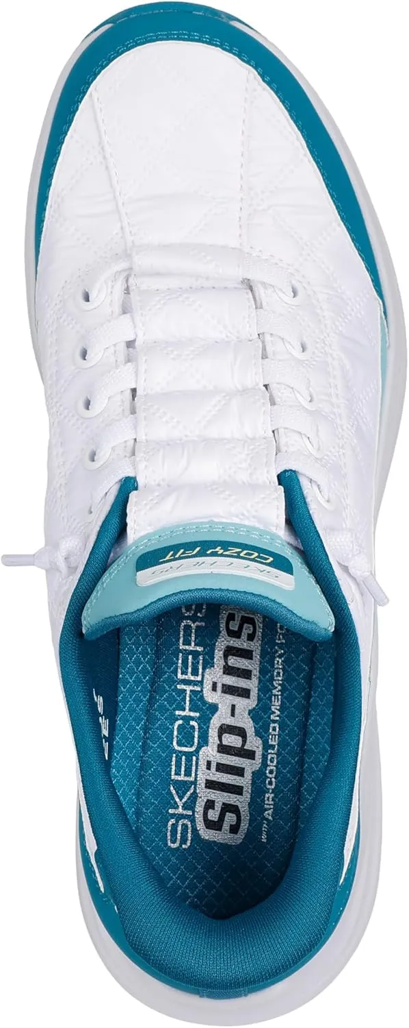 Skechers Women's Contour Foam Cozy Fit Hands Free Slip-ins Sneaker