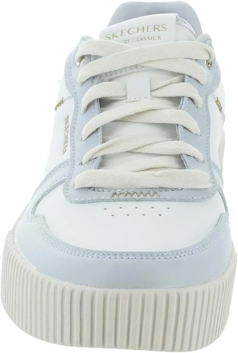 Skechers Women's Jade-Best in Class Leather Lace-Up Sneakers with Memory Foam
