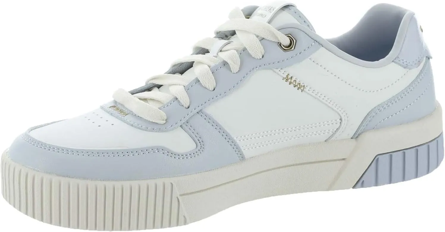 Skechers Women's Jade-Best in Class Leather Lace-Up Sneakers with Memory Foam