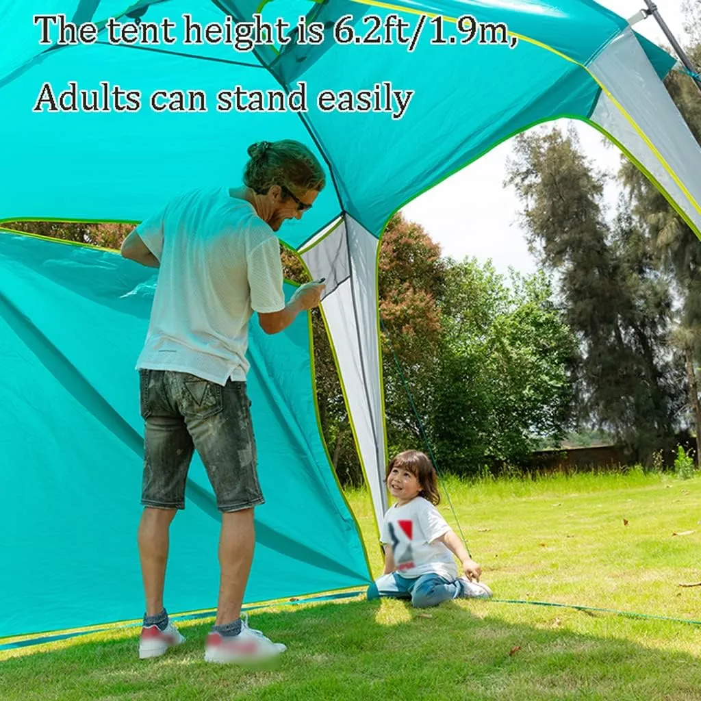 Small Automatic Quick Open Canopy Tent Wind Rain Block Beach Tent Sun Shelter Tents for Camping Quick Fit Tent for Backyard,Picnics Innovative