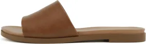 Soda “Board” ~ Women Open Round Toe Single Band Slide Sandal