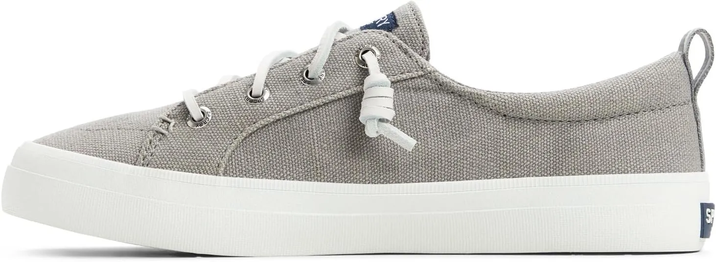 Sperry Women's Crest Vibe Sneaker, Grey, 9.5
