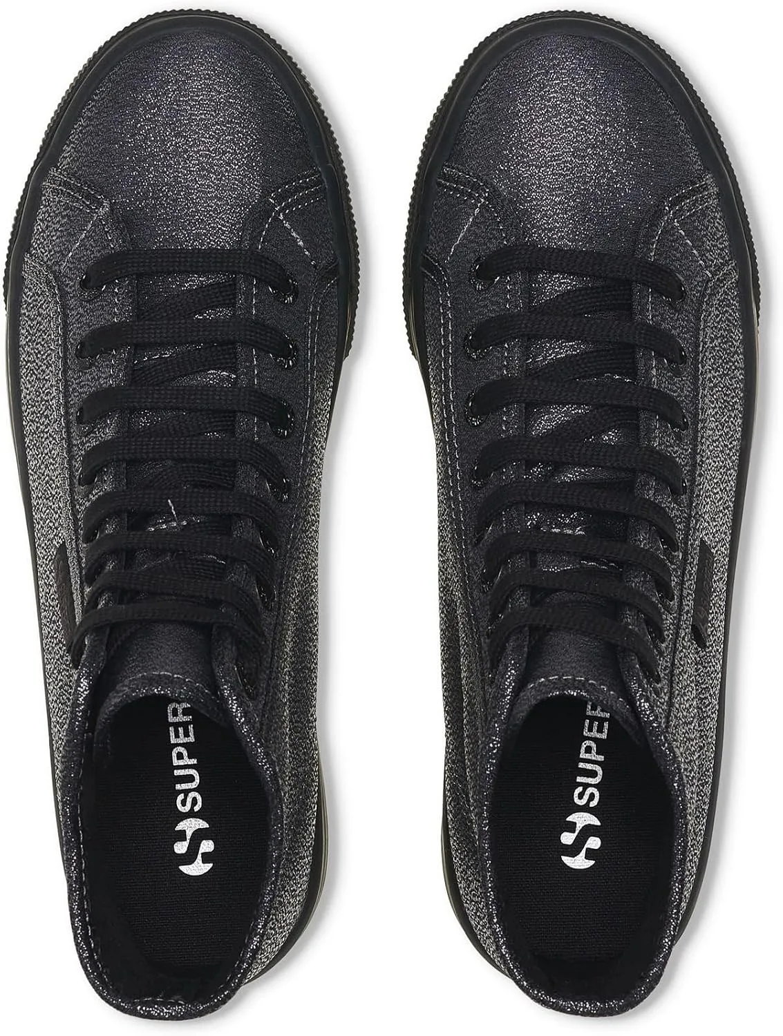 Superga Women's 2708 Hi Top Lame Sneaker