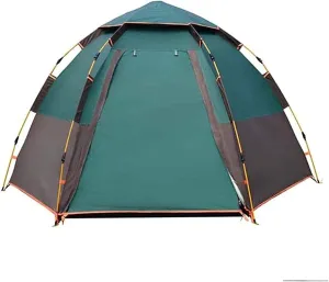 Tent,Camping pop-upSetting Hydraulic Thickened Rainproof 5-8 People Camping Travel Color:Green