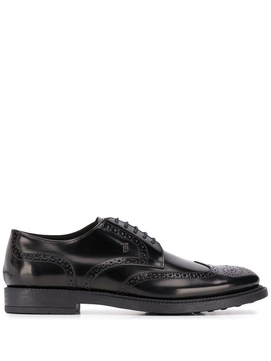 Tod'S Derby Rubber Bottom Shoes