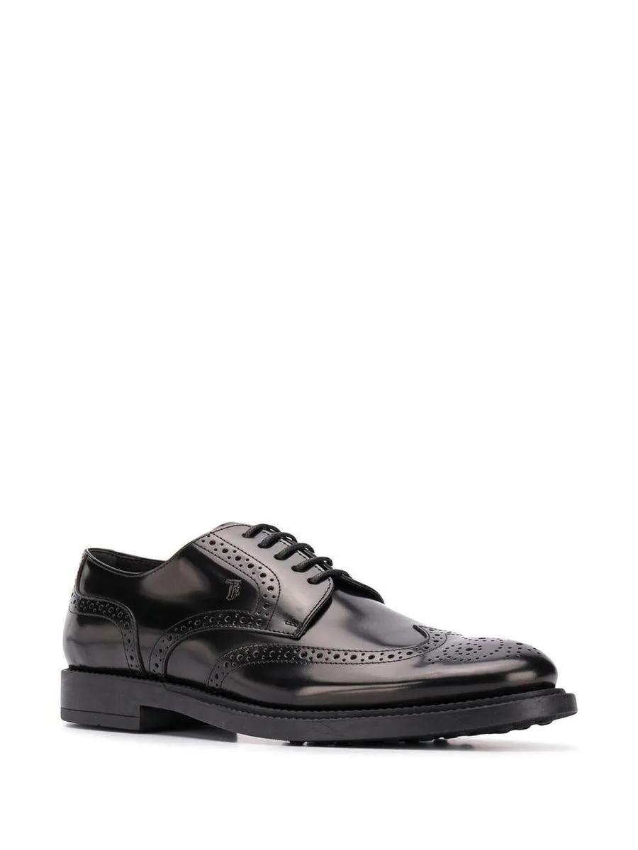 Tod'S Derby Rubber Bottom Shoes