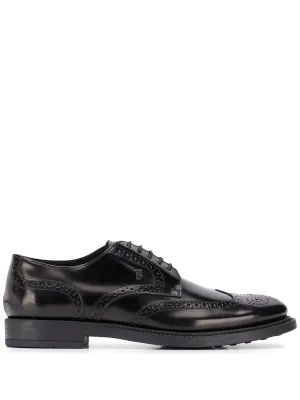 Tod'S Derby Rubber Bottom Shoes