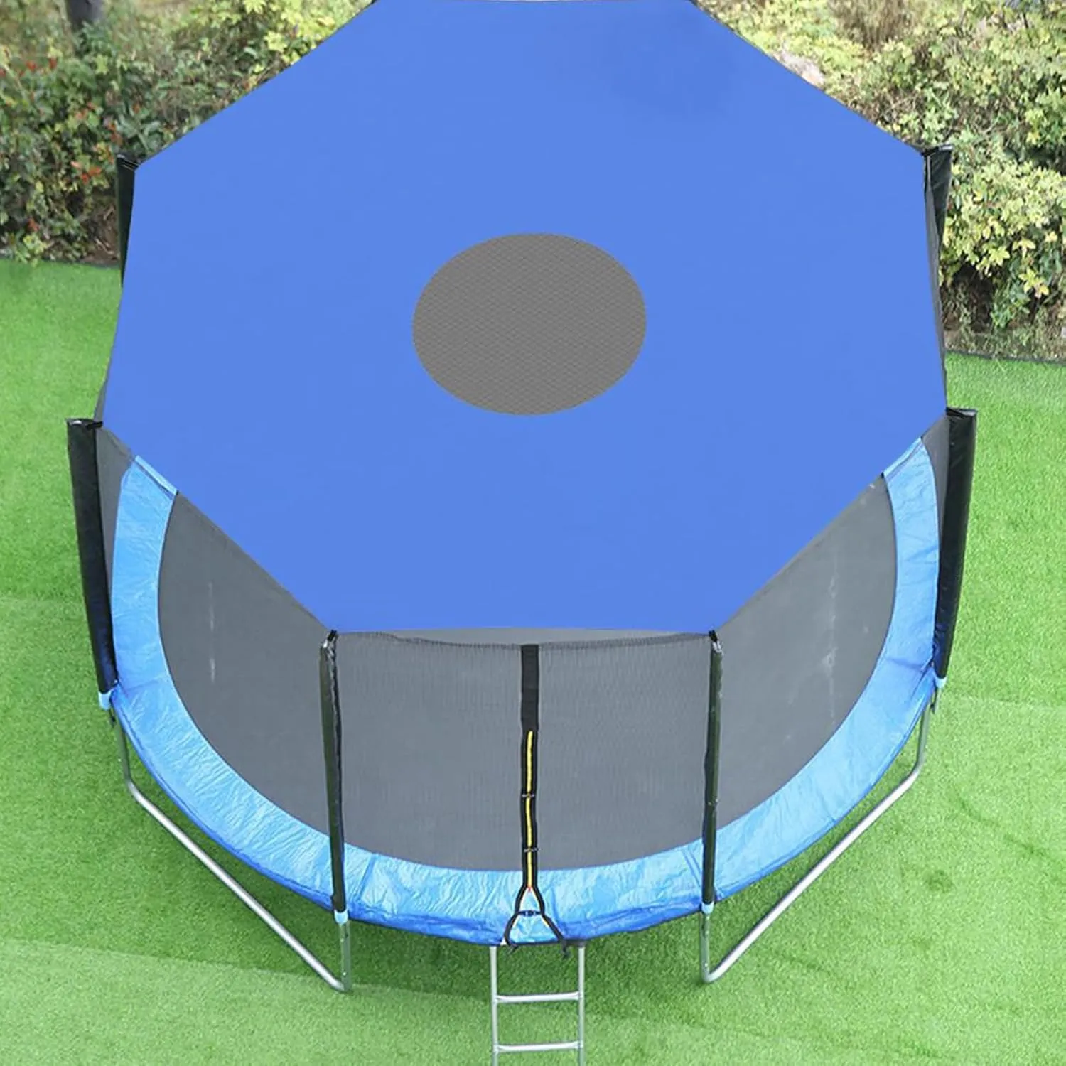 Trampoline Shade Cover, Sun-Protection Trampoline Canopy, Easy to Install, Backyard Playground Anti-UV Trampolines Sunshade