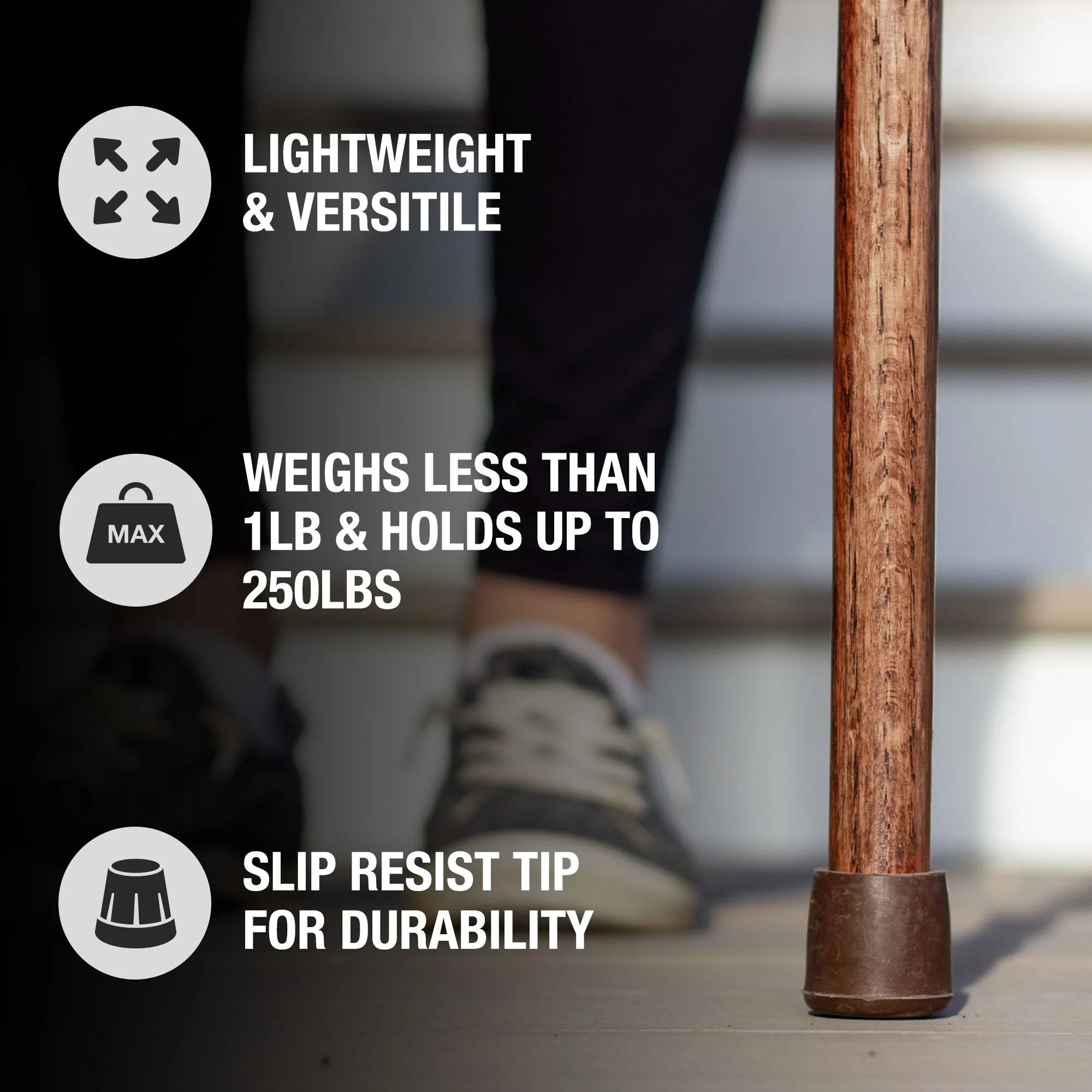 Twisted Oak Derby Handcrafted Walking Cane