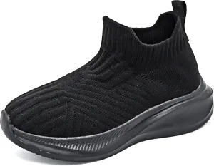 Umerigo Girls Boys Tennis Shoes Kids Slip On Sock Sneakers Summer Casual Gym Walking Atheletic Running Sneaker for Little Kid/Big Kid