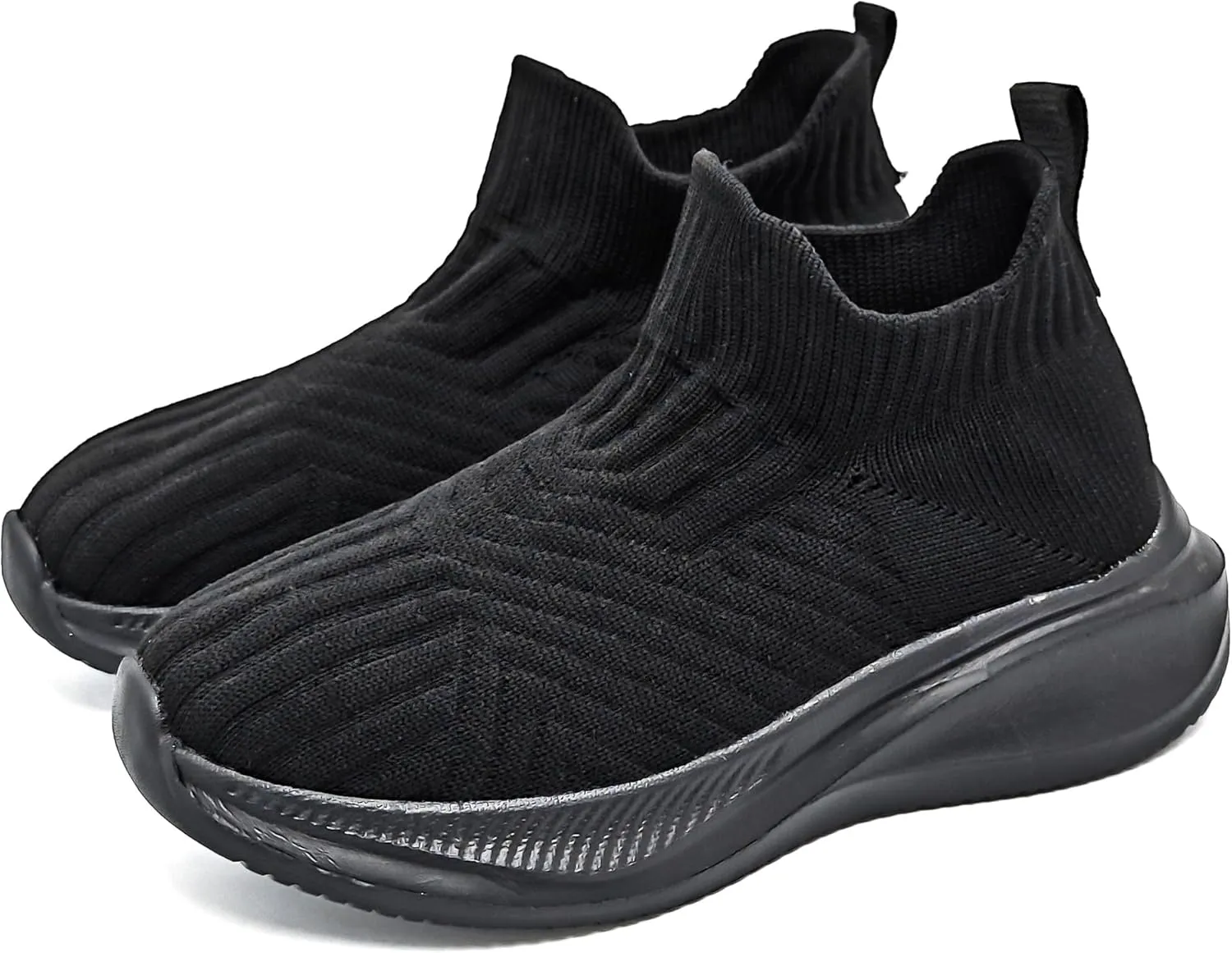 Umerigo Girls Boys Tennis Shoes Kids Slip On Sock Sneakers Summer Casual Gym Walking Atheletic Running Sneaker for Little Kid/Big Kid