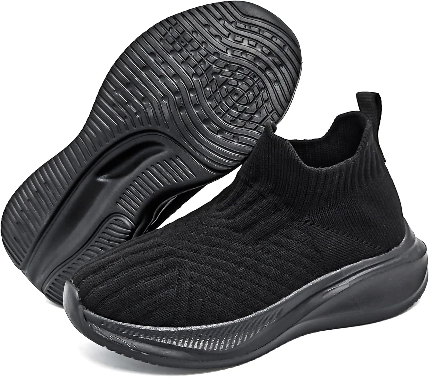 Umerigo Girls Boys Tennis Shoes Kids Slip On Sock Sneakers Summer Casual Gym Walking Atheletic Running Sneaker for Little Kid/Big Kid