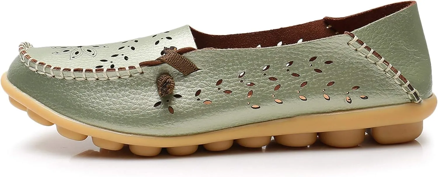 VenusCelia Women's Comfort Walking Cute Flat Loafer