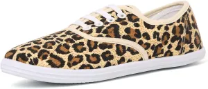 VenusCelia Women's Rainbow Lace Up Sneaker Shoes
