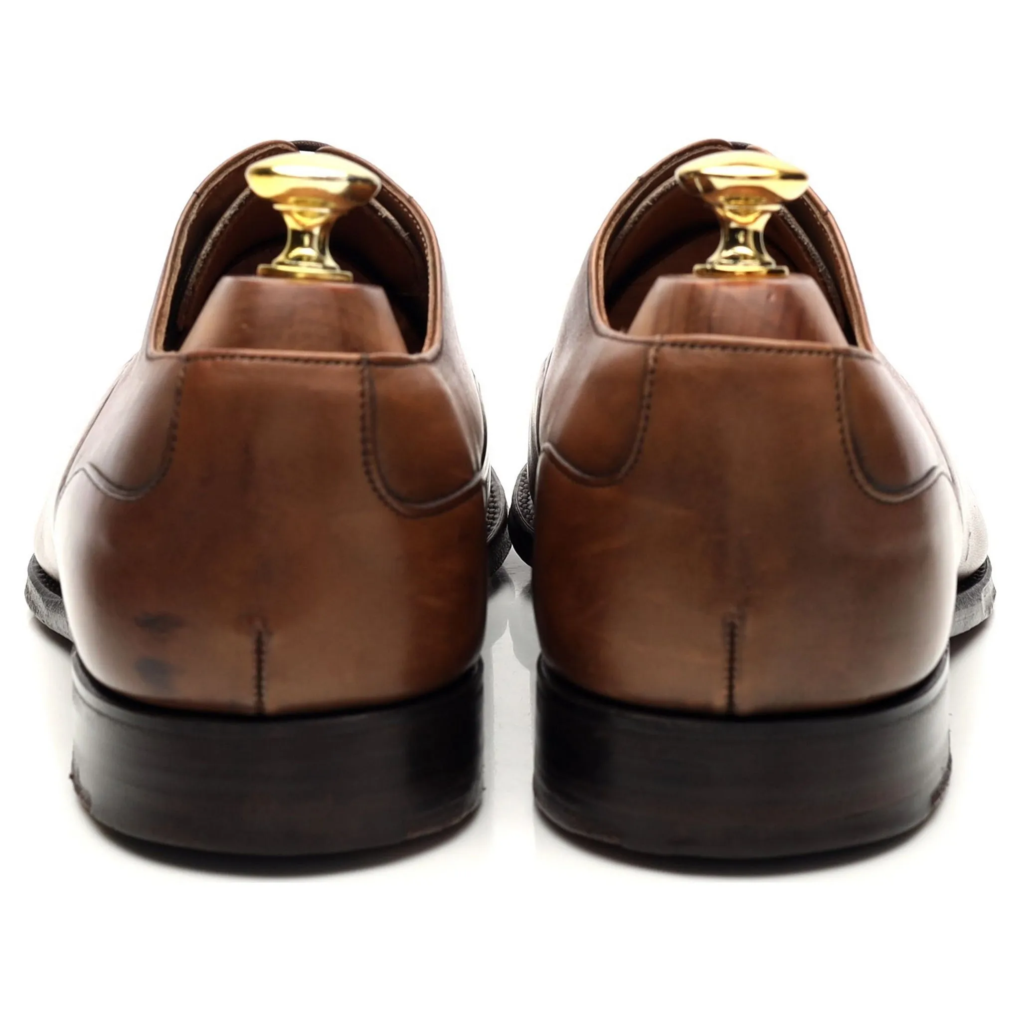 'Warwick' Brown Leather Oxford UK 8 F