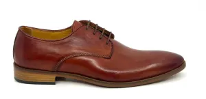 Wesley Whiskey Brown Men's Derby Dress Shoes