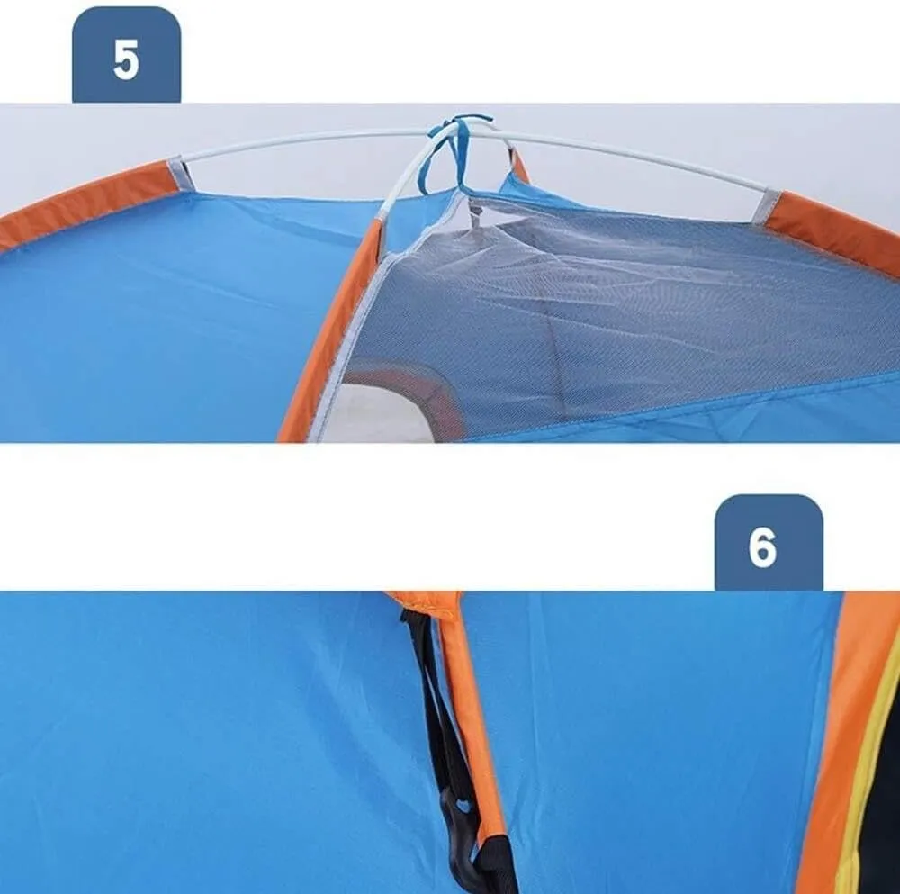 Winter Tent for 3 People – 4 Season Camping Hiking Dome Tent, Instant Pop-Up, Waterproof UV Protection, Family-Friendly, Quick Setup for Short Weekends