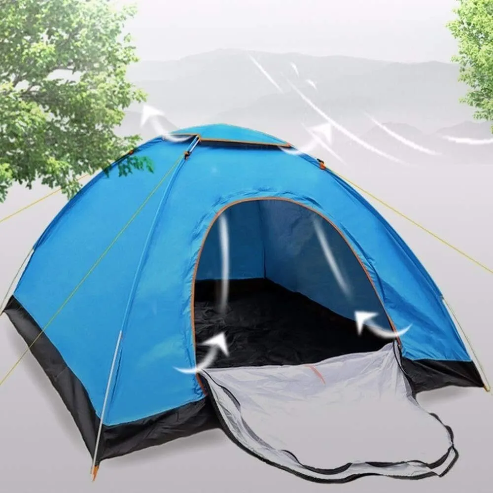 Winter Tent for 3 People – 4 Season Camping Hiking Dome Tent, Instant Pop-Up, Waterproof UV Protection, Family-Friendly, Quick Setup for Short Weekends
