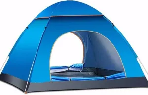 Winter Tent for 3 People – 4 Season Camping Hiking Dome Tent, Instant Pop-Up, Waterproof UV Protection, Family-Friendly, Quick Setup for Short Weekends