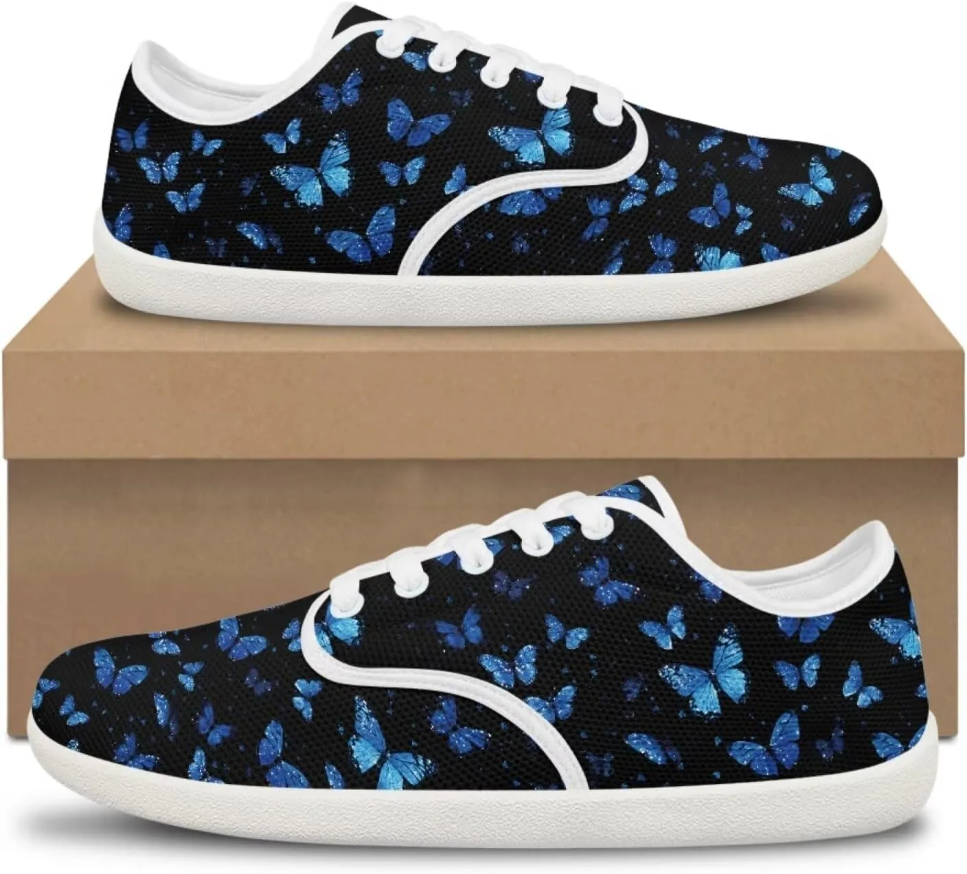 Women's Butterfly Leisure Dance Shoes Business Loafers Flats Walking Outdoor Sneaker for Travel