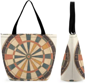 Women's Handbags Arrow Target Board Shopping Bag Leather Tote Bag Satchel Bags