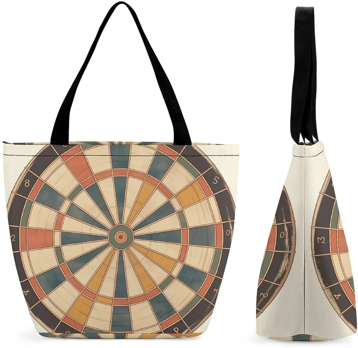 Women's Handbags Arrow Target Board Shopping Bag Leather Tote Bag Satchel Bags